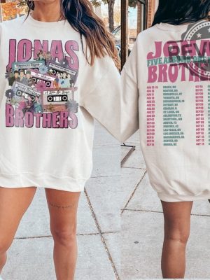 Jonas Brothers Tour Shirt Jonas Brothers Merch Tour I Love Hot Dads Sweatshirt Jonas Brothers Boston Jonas Brothers The Tour Setlist Jonas Brothers The Tour Merch Unique revetee.com 2