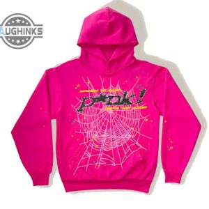 Pink Spyder Hoodie All Over Printed Replica Pink Spider Sweatpants