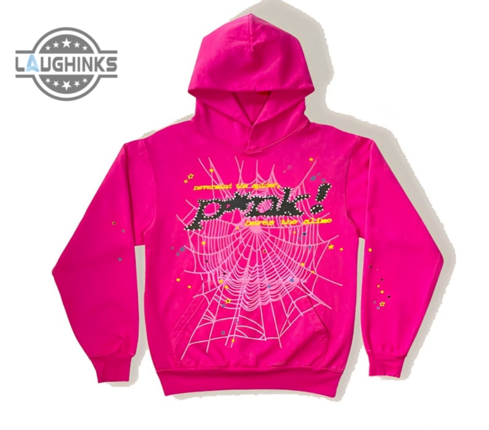 Pink Spyder Hoodie All Over Printed Replica Pink Spider Sweatpants