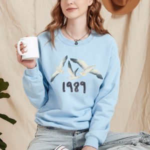 In My 1989 Era Sweatshirt 1989 Seagull Crewneck 1989 Crewneck 1989 Taylor Swift Album Cover Taylor Swift 1989 Hoodie Taylor Swift 1989 Cd With Polaroids Shirt 1989 New Album Cover New revetee.com 4