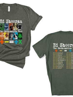 Ed Sheeran Tour Shirt Ed Sheeran Concert Shirt Ed Sheeran Fan Shirt Ed Sheeran Setlist 2023 Denver Ed Sheeran Tour Merch 2023 Ed Sheeran Merch Ed Sheeran Concert Denver New revetee.com 5