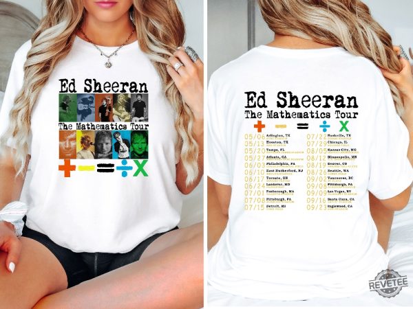 Ed Sheeran Tour Shirt Ed Sheeran Concert Shirt Ed Sheeran Fan Shirt Ed Sheeran Setlist 2023 Denver Ed Sheeran Tour Merch 2023 Ed Sheeran Merch Ed Sheeran Concert Denver New revetee.com 7