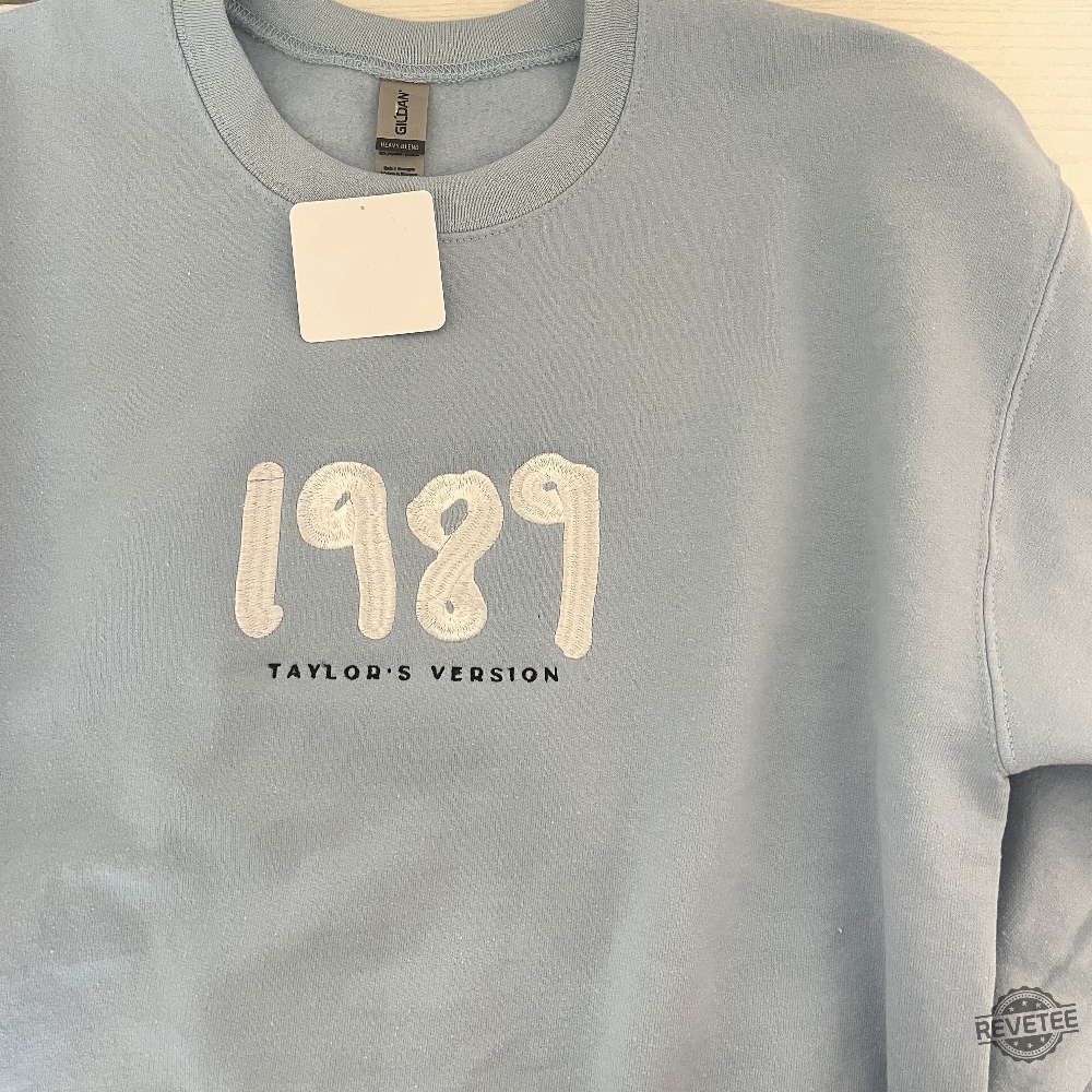 1989 Embroidered Crewneck Sweater 1989 Crewneck 1989 Taylor Swift Album ...