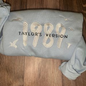 1989 Taylors Version Embroidered Crewneck Sweatshirt 1989 Crewneck 1989 Taylor Swift Album Cover Taylor Swift 1989 Hoodie Taylor Swift 1989 Cd With Polaroids Shirt 1989 New Album Cover revetee.com 2