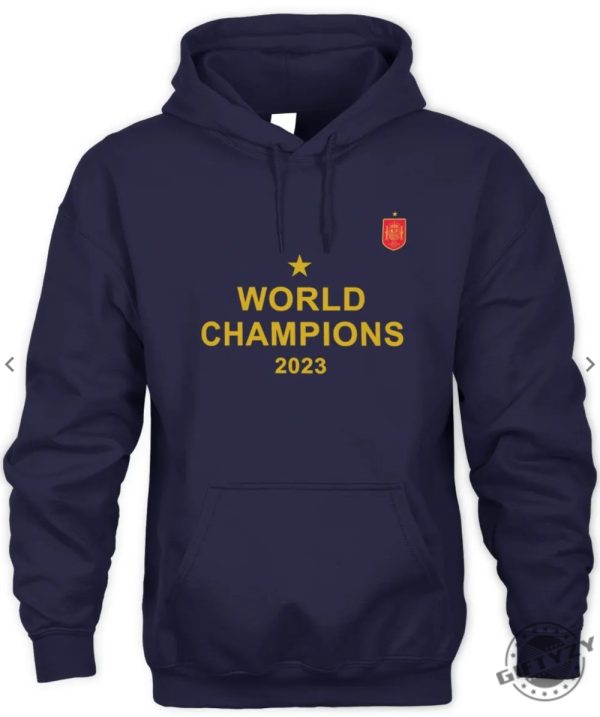 2023 Womens World Cup Champion Spain Shirt Spain Champion Hoodie Spain Champion Sweatshirt Fifa World Cup Champion Tshirt giftyzy.com 2