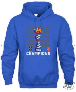 Official 2023 Champions Spain Womens World Cup 2023 Shirt Spain Womens Champions Tshirt Hoodie Sweatshirt giftyzy.com 2