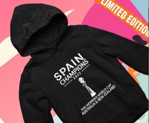 Spain Champions Fifa Womens World Cup Australia And New Zealand 2023 Shirt Spain Champions Tshirt Hoodie Sweatshirt giftyzy.com 2