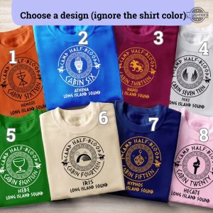 Camp Half-blood Orange Cabin T-shirts Percy Jackson 