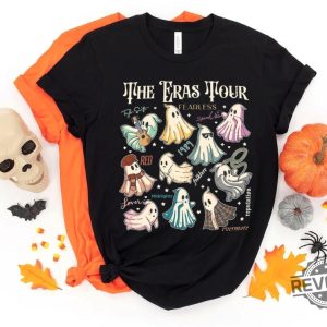 The Eras Tour Ghost Shirt Halloween Shirts Spirit Halloween Ghost Face Shirt Boys Halloween Shirts Halloween T Shirt Ideas Halloween Shirt Designs Taylor Swift Halloween Song New revetee.com 3