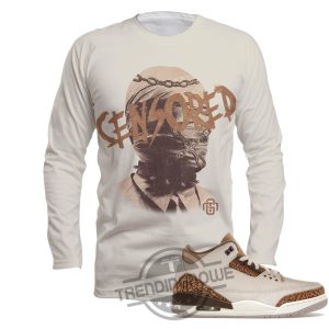 Jordan 3 Palomino Shirt Sneaker Match Tees Sail Censored trendingnowe.com 4