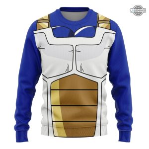 Vegeta Armor Shirt All Over Printed Vegeta Saiyan Armor Cosplay