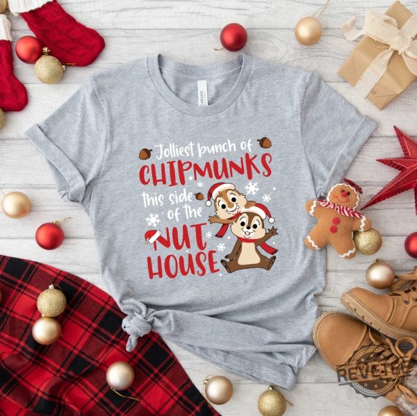 Chip Dale Christmas Shirt Chip And Dale Shirt Christmas T Shirts For Family Christmas Vacation T Shirts Christmas Sweaters Christmas Shirts For Family Chip Dale Rescue Rangers New revetee.com 1