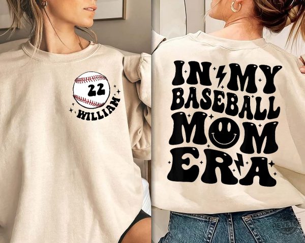 In My Baseball Mama Era Shirt Baseball Mom Shirt Baseball Mama Shirt Baseball Lover Sport Mom Shirt Gift For Mom Baseball Mama Shirt Baseball Mom Sweatshirt New revetee.com 2