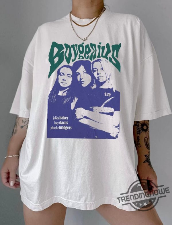 Phoebe Bridgers Rips Shirt Off Boygenius Merch Shirt Boygenius Band Tour Shirt trendingnowe.com 1