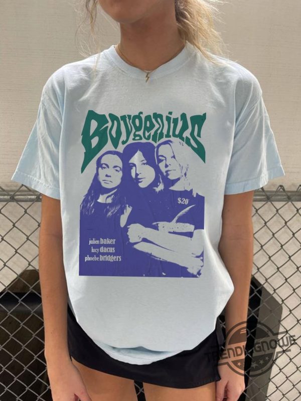 Phoebe Bridgers Rips Shirt Off Boygenius Merch Shirt Boygenius Band Tour Shirt trendingnowe.com 2