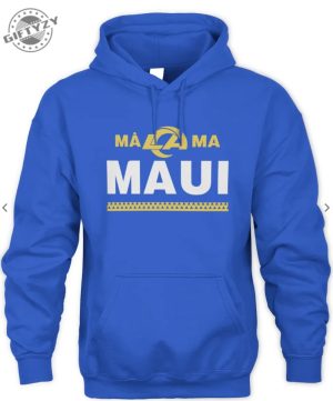 Rams Maui Shirt Rams Maui Tshirt Rams Maui Hoodie Rams Maui Sweatshirt Rams Maui giftyzy.com 3