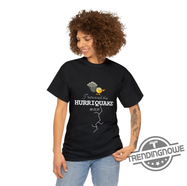 I Survived Hurricane Hilary T Shirt I Survived The HURRIQUAKE Shirt trendingnowe.com 2