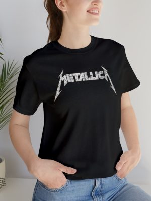 Metallica Logo Tshirt Metallica Ride The Lightning Shirt Metallica Tour 2023 Florida Metallica Tour Schedule Shirt Metallica Shirts Metallica Shirt Womens Metallica And Justice For All Shirt revetee.com 2