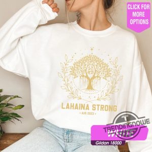Lahaina Strong Shirt Fundraiser Golden Supportive Maui Strong Shirt Support For Hawaii Fire Victims Maui Strong Shirt trendingnowe.com 2