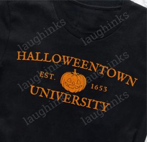 halloweentown university embroidered shirts halloweentown university sweatshirt halloweentown university hoodie halloweentown university sweater laughinks.com 1