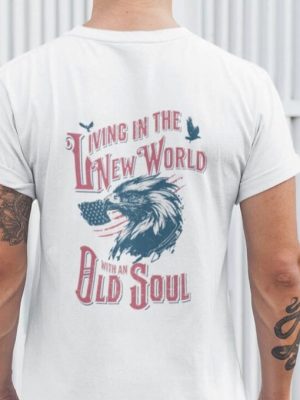 Living In The New World With An Old Soul Rich Men North Of Richmond T Shirt Rich Men North Of Richmond Lyrics Country Music Oliver Anthony Oliver Anthony Rich Man North Of Richmond revetee.com 3