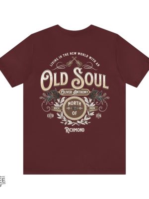 Oliver Anthony Music Tour Living In The New World With An Old Soul Lyrics Rich Man North Of Richmond Lyrics And Chords Rich Men North Of Richmond T Shirt Country Music Oliver Anthony revetee.com 2