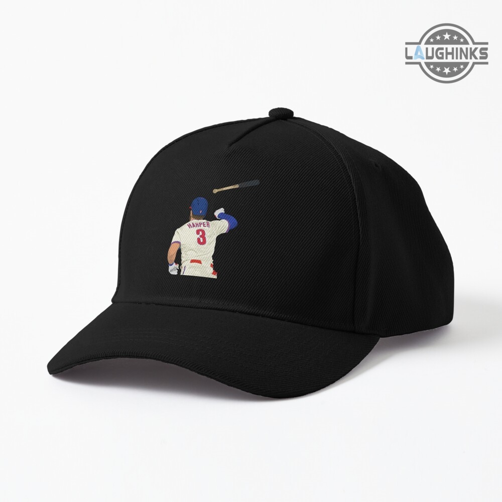 Bryce Harper Bat Flip Cap Embroidered Bryce Harper Logo Classic Baseball Cap Embroidered Bryce Harper Hat Phillies Hat Bryce Harper Home Run Hat