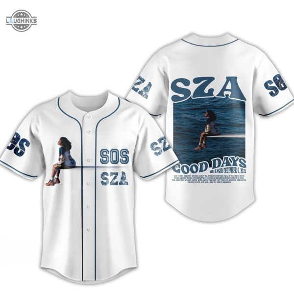 sza shirt good days by sza baseball sza jersey shirt sza sos shirt sza sos jersey for sale sza tour merch 2023 baseball jersey shirts sza concert shirt laughinks.com 1