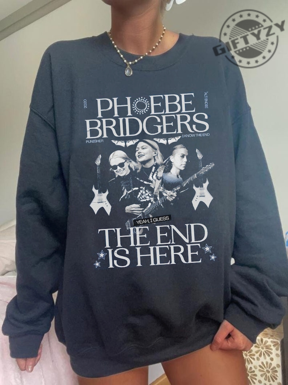 The End Is Here Phoebe Bridgers Shirt Phoebe Bridgers Tour 2023 Hoodie Crewneck Sweatshirt Tshirt Phoebe Bridgers Rips Shirt