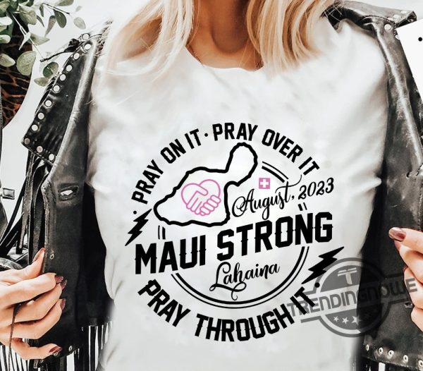 Lahaina Strong Shirt Fundraiser Maui Hawaii Shoreline Shirt Lahaina Strong Sweatshirt Maui Strong Support Maui Fire Victims Shirt trendingnowe.com 3