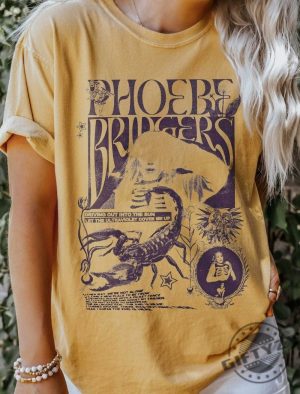 Phoebe Bridgers Rips Shirt I Know The End Punisher Tshirt Reunion Tour Indie Rock Hoodie Aesthetic Band Crewneck Sweatshirt giftyzy.com 4 1