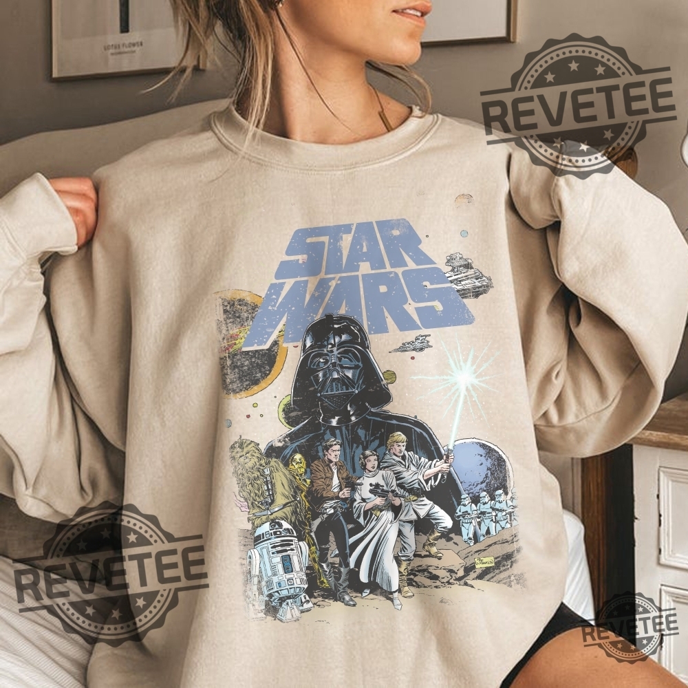 Vintage Disney Star Wars Shirt Retro Star Wars Shirt Star Wars A New Hope  Faded Darth