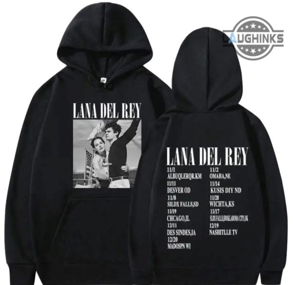 lana del rey shirt lana del rey tour 2023 hoodie double sided lana del rey tour shirt lana del rey t shirt uk us lana del rey ultraviolence t shirt laughinks.com 1