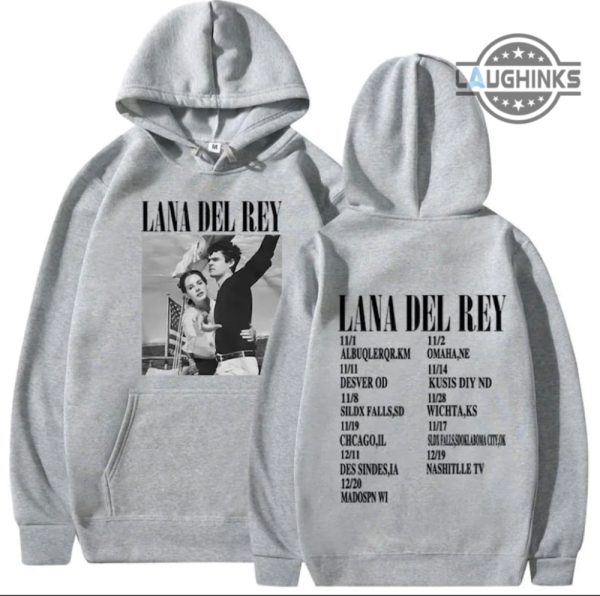 lana del rey shirt lana del rey tour 2023 hoodie double sided lana del rey tour shirt lana del rey t shirt uk us lana del rey ultraviolence t shirt laughinks.com 3