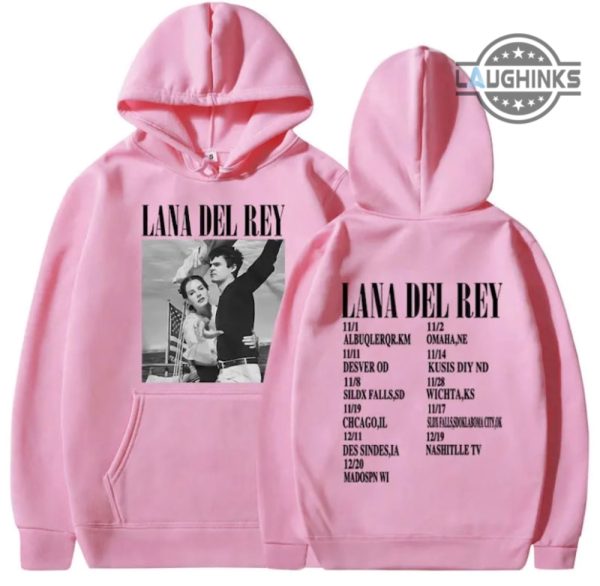 lana del rey shirt lana del rey tour 2023 hoodie double sided lana del rey tour shirt lana del rey t shirt uk us lana del rey ultraviolence t shirt laughinks.com 4