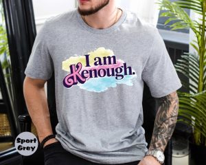 I Am Kenough Ken Shirt I Am Kenough Sweatshirt I Am Kenough Hoodie Barbi Ken Outfit Ken Tee Cute Barbie Movie Shirt Gifts giftyzy.com 3