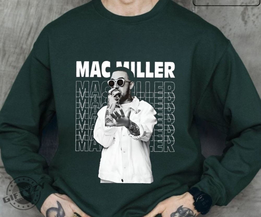"Mac Miller Shirt Target: The Perfect Blend of Music and Style" 2 Mac Miller Shirt Target Sweatshirt Miller Rapper Hiphop Hoodie Music Fan Gift