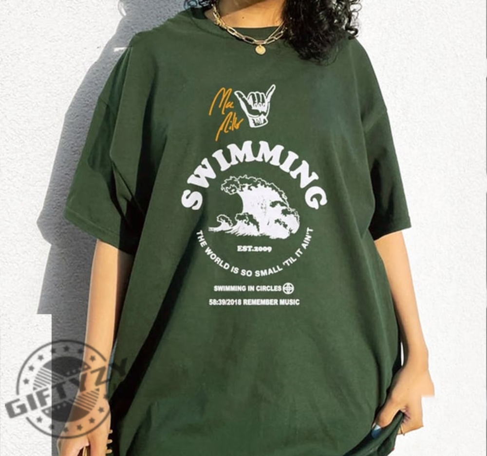 "Mac Miller Shirt Target: The Perfect Blend of Music and Style" 4 Mac Miller Swimming Shirt Vintage Tshirt Hip Hop Hoodie Mac Miller Shirt Target