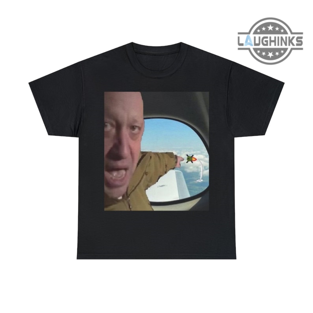 "Shop the Hottest Trending T-Shirts and More at Laughinks – August 2023" 3 Yevgeny Prigozhin Plane Crash Shirt Wagner Boss Yevgeny Prigozhin Plane Shot Down T Shirt Russian Plane Shot Down Sweatshirt Russian General Killed Today Hoodie