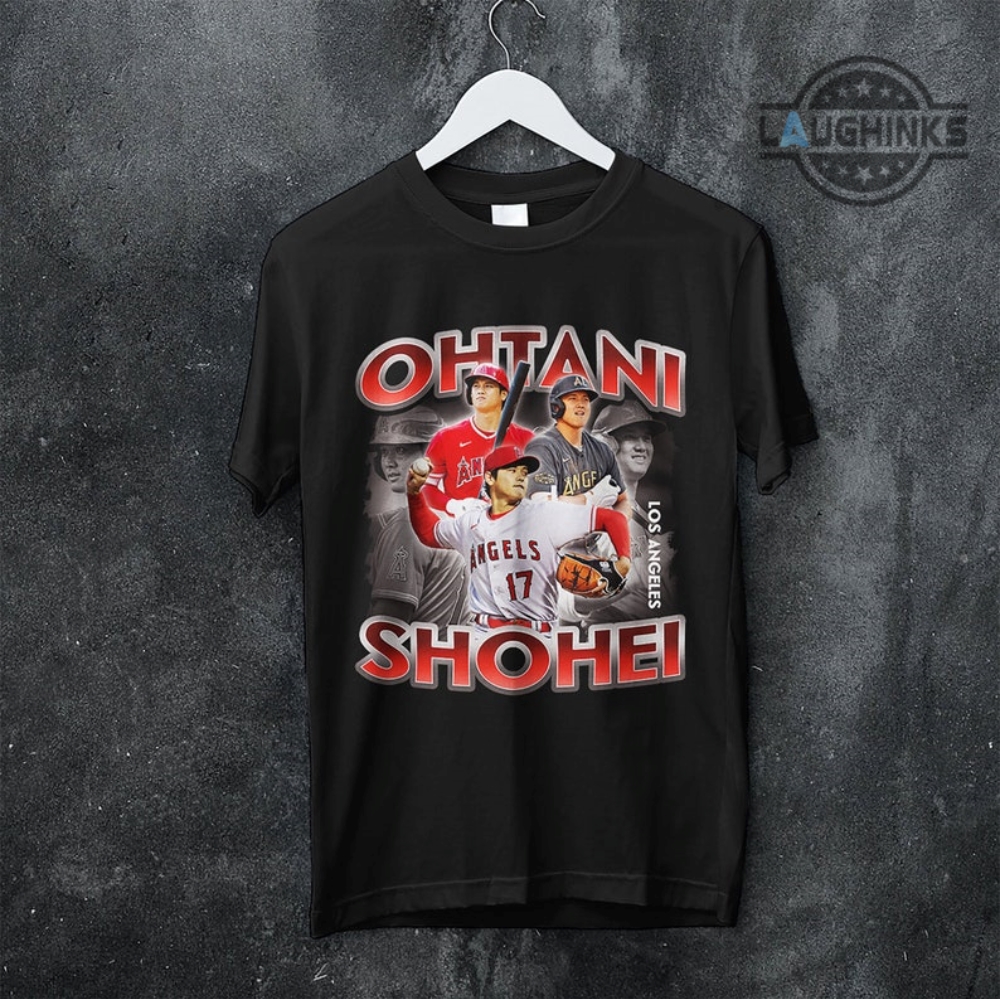 "Shop the Hottest Trending T-Shirts and More at Laughinks – August 2023" 6 Shohei Ohtani Angels Shirt Mlb Scores Today Tshirt Shohei Ohtani Strikeouts Today Sweatshirt The Los Angeles Angels Lineup Shohei Ohtani Injury Update Hoodie
