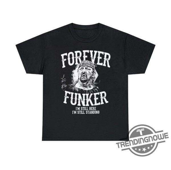 Terry Funk Shirt Terry Funk 1944 2023 Rip Shirt Heavily Distressed Forever Funker 80s Retro Wrestling Shirt trendingnowe.com 1