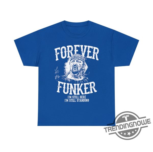 Terry Funk Shirt Terry Funk 1944 2023 Rip Shirt Heavily Distressed Forever Funker 80s Retro Wrestling Shirt trendingnowe.com 4