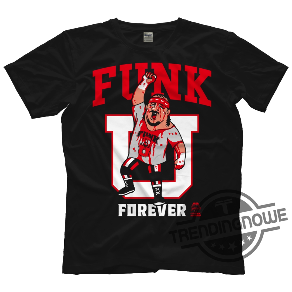 "Remembering Wrestling Legend Terry Funk with Exclusive Collection T-shirts" 4 Terry Funk Shirt Funk You Forever Shirt Terry Funk 19442023 Rip Shirt