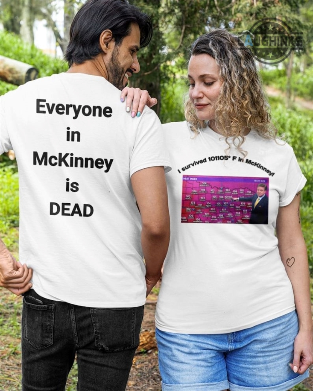 Everyone In Mckinney Is Dead Shirt I Survived 101105 F In Mckinney T Shirt Everyone In Mckinney Is Dead Weather Sweatshirt Excessive Heat Warning Hoodie