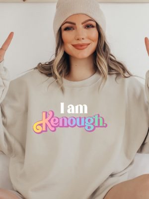 I Am Kenough Tie Dye Hoodie Kenough Sweatshirt Im Keough Mojo Dojo Casa House Doormat Keough Shirt Im Keough I Am Kenough Shirt Kenergy Hoodie New Im Keough Hoodie revetee.com 4