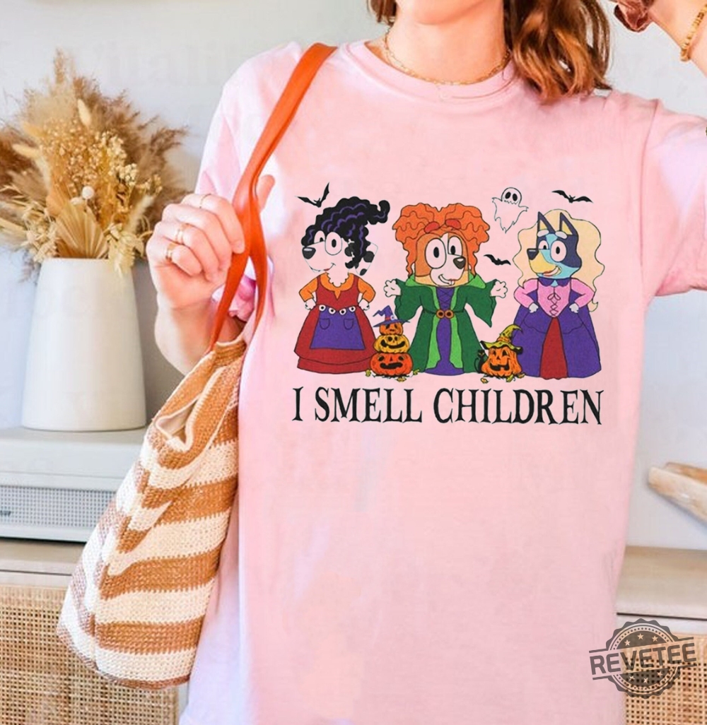 Bluey Halloween Shirt Hocus Pocus I Smell Children Shirt I Smell