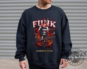 Terry Funk Shirt Hardcore Legend Shirt Heavily Distressed Forever Funker Tshirt Hoodie Sweatshirt Funk U Shirt giftyzy.com 2