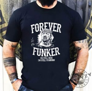 Heavily Distressed Forever Funker Shirt Terry Funk Tshirt Funk U Hoodie Retro Wrestling Texas Sweatshirt Terry Funk Shirt giftyzy.com 2