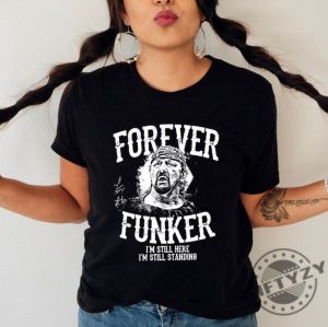 Heavily Distressed Forever Funker Shirt Terry Funk Tshirt Funk U Hoodie Retro Wrestling Texas Sweatshirt Terry Funk Shirt giftyzy.com 3