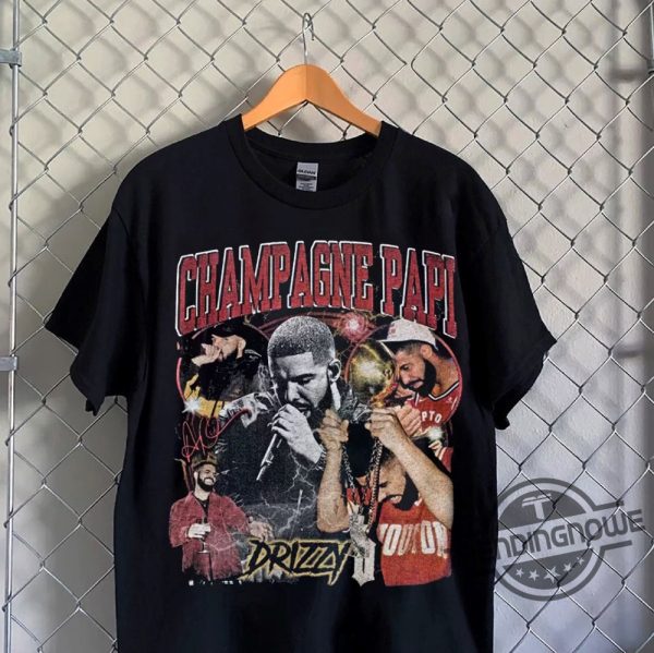 Vintage Drake Rap T Shirt Champagne Papi Shirt Drake Merch Drake Rap Shirt Drake Shirt Drake Rapper Shirt Drake Tour Shirt trendingnowe.com 1